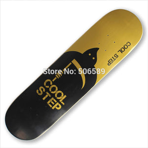 Skateboard Deck Rich Golden 19.82x79cm 9mm Thickness