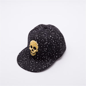 fashion Skull Decoration Hip Hop Hat