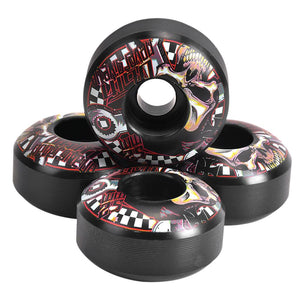 4pcs Skateboard Wheels 52mm X 30mm 51D
