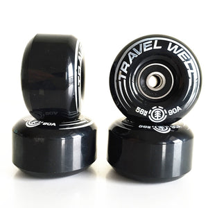 New Black Original Skateboard Wheels 56mm