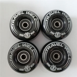 New Black Original Skateboard Wheels 56mm