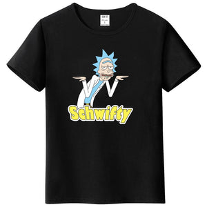 Men's Casual Rick and Morty Peace