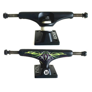 2PCS Ruckus Double Rocker Skateboard Trucks