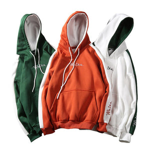 Men Fashion Embroidery Hoodies