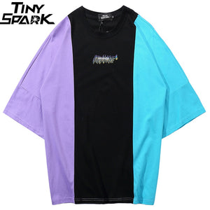 2019 Men Hip Hop T Shirt Oversized Color