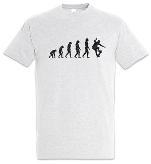 Skater Evolution T Shirt Skate Or Die Fun